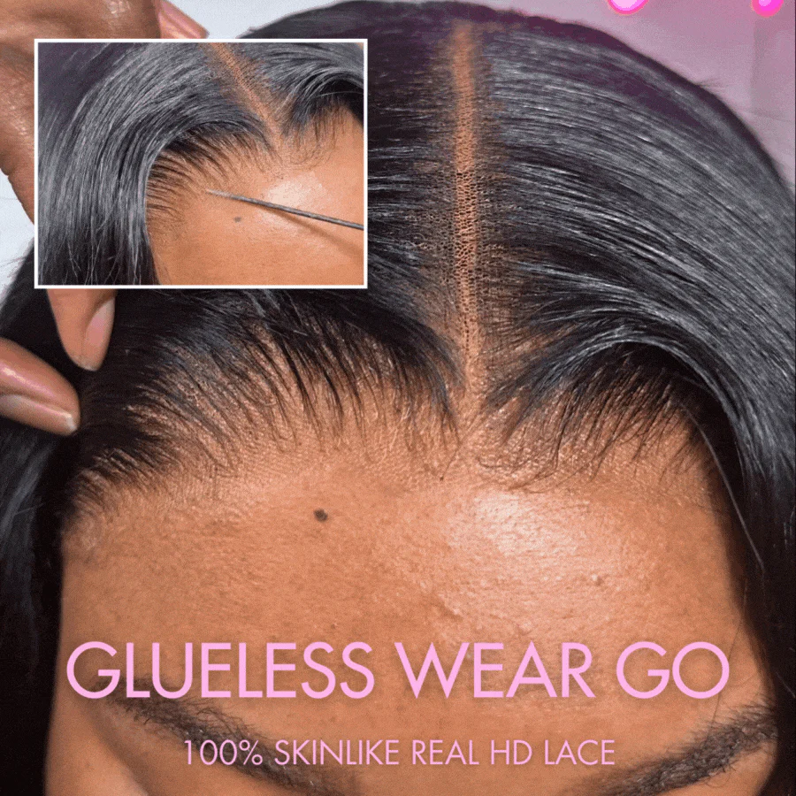 WOWANGEL Layered Cut Highlight 5X5 HD Lace Closure Wig Wear to Go Glueless - Image 3