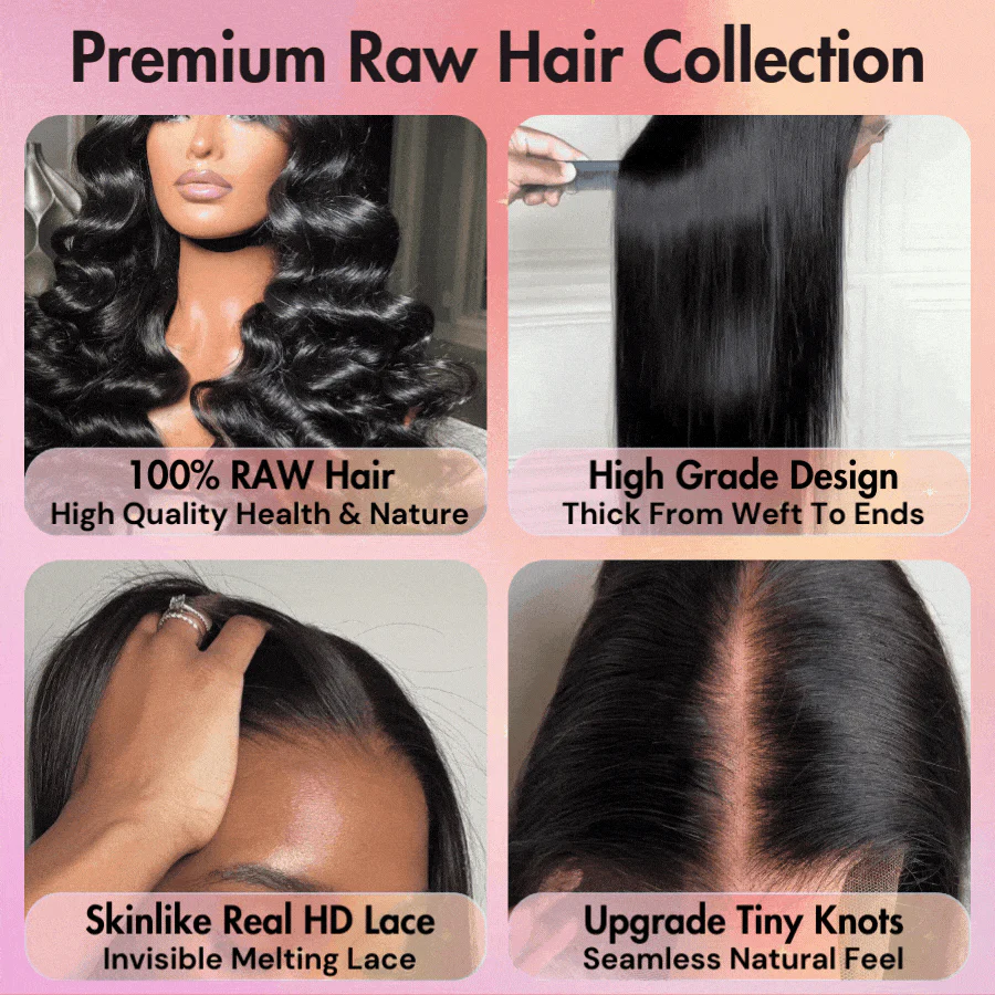 WOWANGEL Burmese Wave Premium Raw Hair 5X5 HD Lace Closure Wigs - Image 4