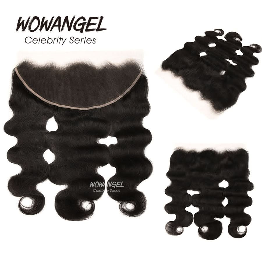 WOWANGEL 13x4 Skinlike Real HD Lace Frontal with 3 Bundles Body Wave - Image 3