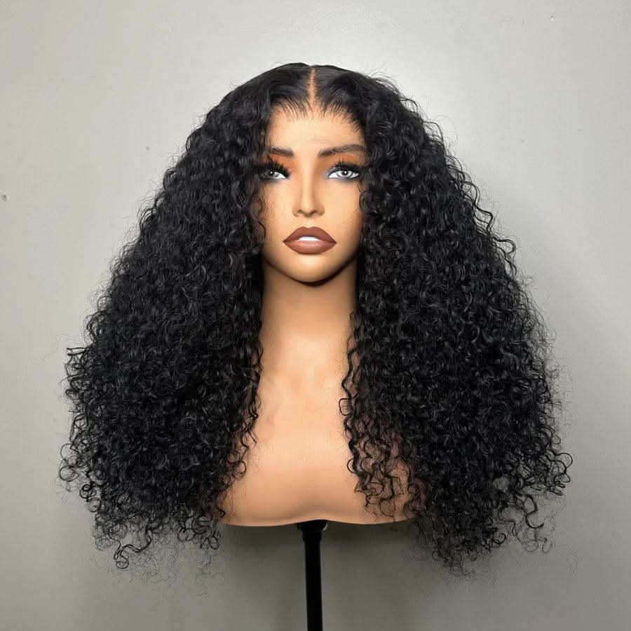 WOWANGEL 13X6 Skinlike Real HD Lace Front Wig Deep Curly Glueless Wig - Image 5