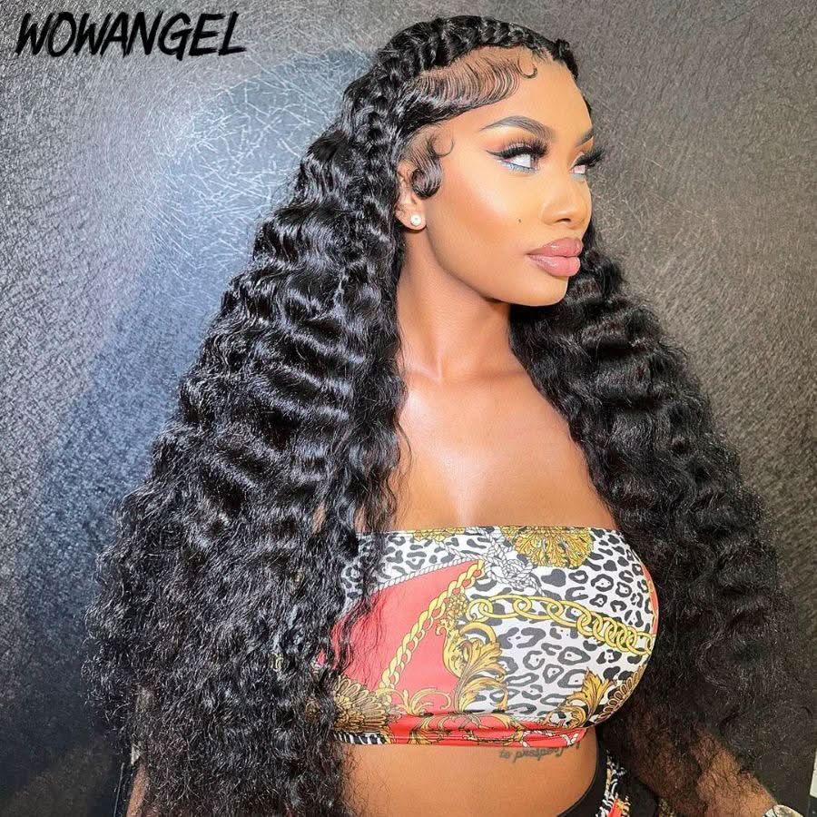 WOWANGEL 13X6 Skinlike Real HD Lace Front Wig Loose Deep Wave Glueless Wig - Image 3
