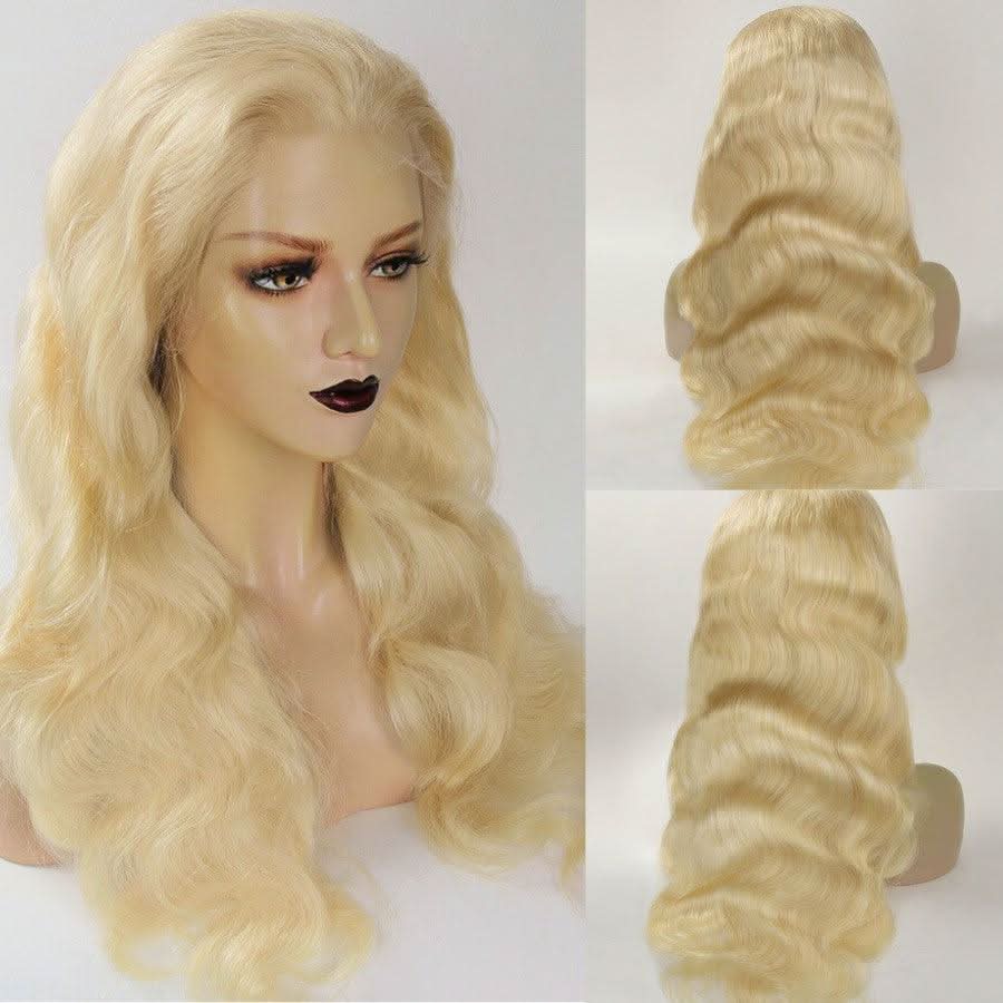 Upgrade 2.0 | 613 Blonde Skinlike Real HD Lace 13x6 Full Frontal Wigs Body Wave - Image 5