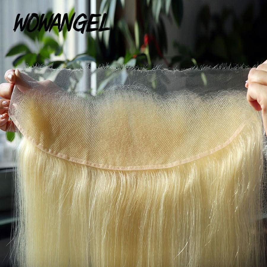 Lace Frontal Only, 613 Blonde Skinlike Real HD Lace Frontal Only, HD Lace Piece - Image 3