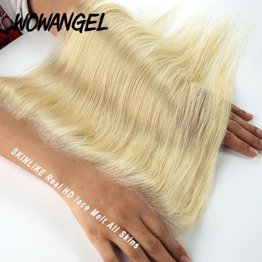 Lace Frontal Only, 613 Blonde Skinlike Real HD Lace Frontal Only, HD Lace Piece - Image 5
