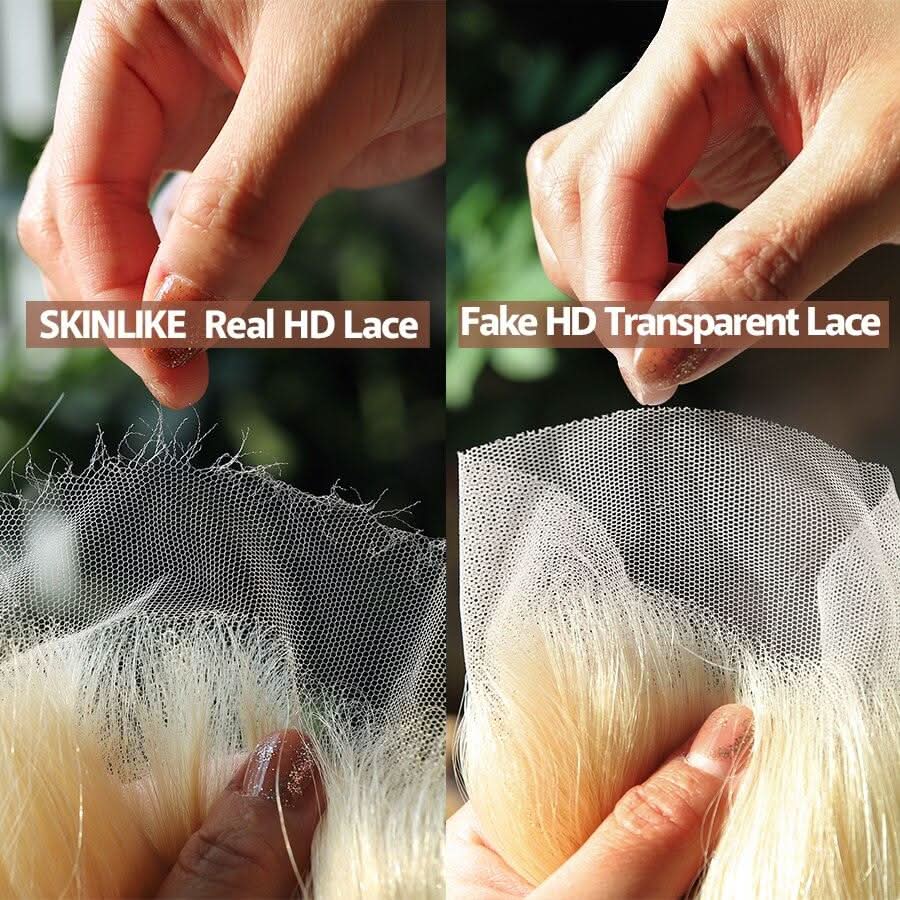 Lace Frontal Only, 613 Blonde Skinlike Real HD Lace Frontal Only, HD Lace Piece - Image 6
