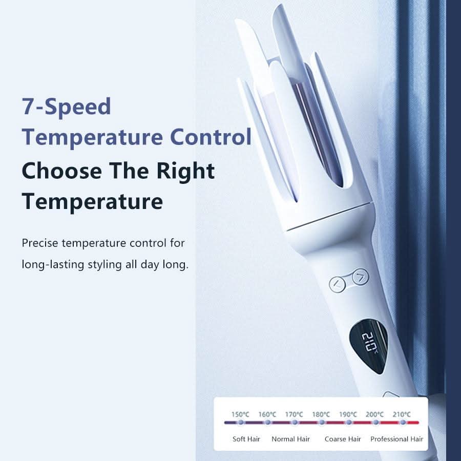 WOWANGEL Automatic Curling Iron Wand Curling, Auto Spin Iron Hair Curler - Image 6