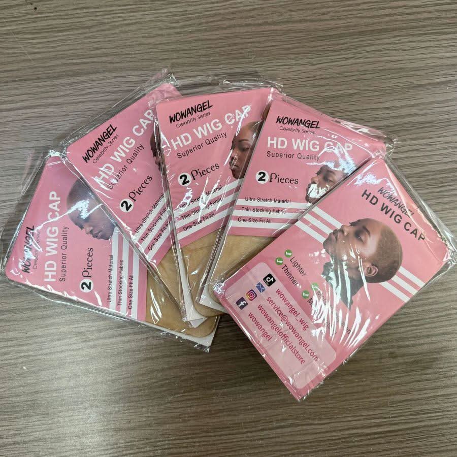 HD Lace Wig Cap Undetectable Wig Caps 5 Packs - Image 4