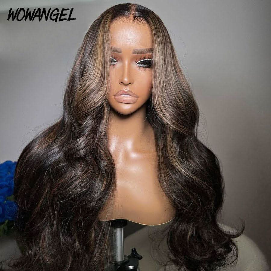 WOWANGEL Highlight Color 13x6 Skinlike Real HD Lace Front Wig Body Wave - Image 3