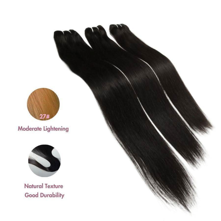 WOWANGEL Hair Bundle 1Pc Straight Body Wave Curly 100% Human Hair Weaves - Image 6