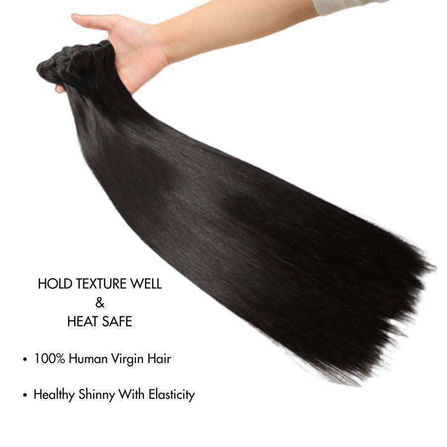 WOWANGEL Hair Bundle 1Pc Straight Body Wave Curly 100% Human Hair Weaves - Image 4