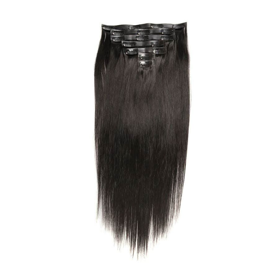 WOWANGEL Straight Seamless Clip Ins Hair Extensions - Image 6